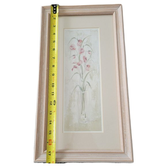 CHERI BLUM Floral Framed Print Art Vintage Wall Decor - Picture 3 of 11